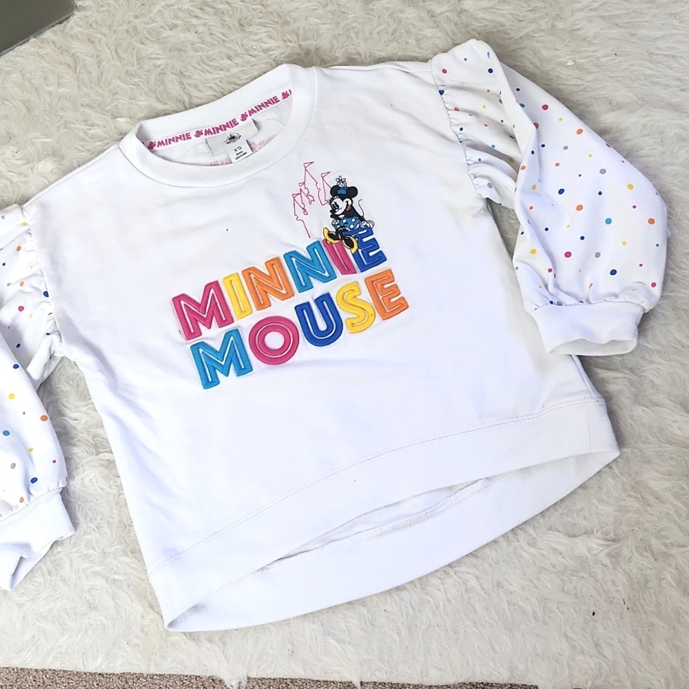Vintage Walt Disney World Minnie Mouse sweatshirt sweater top XS